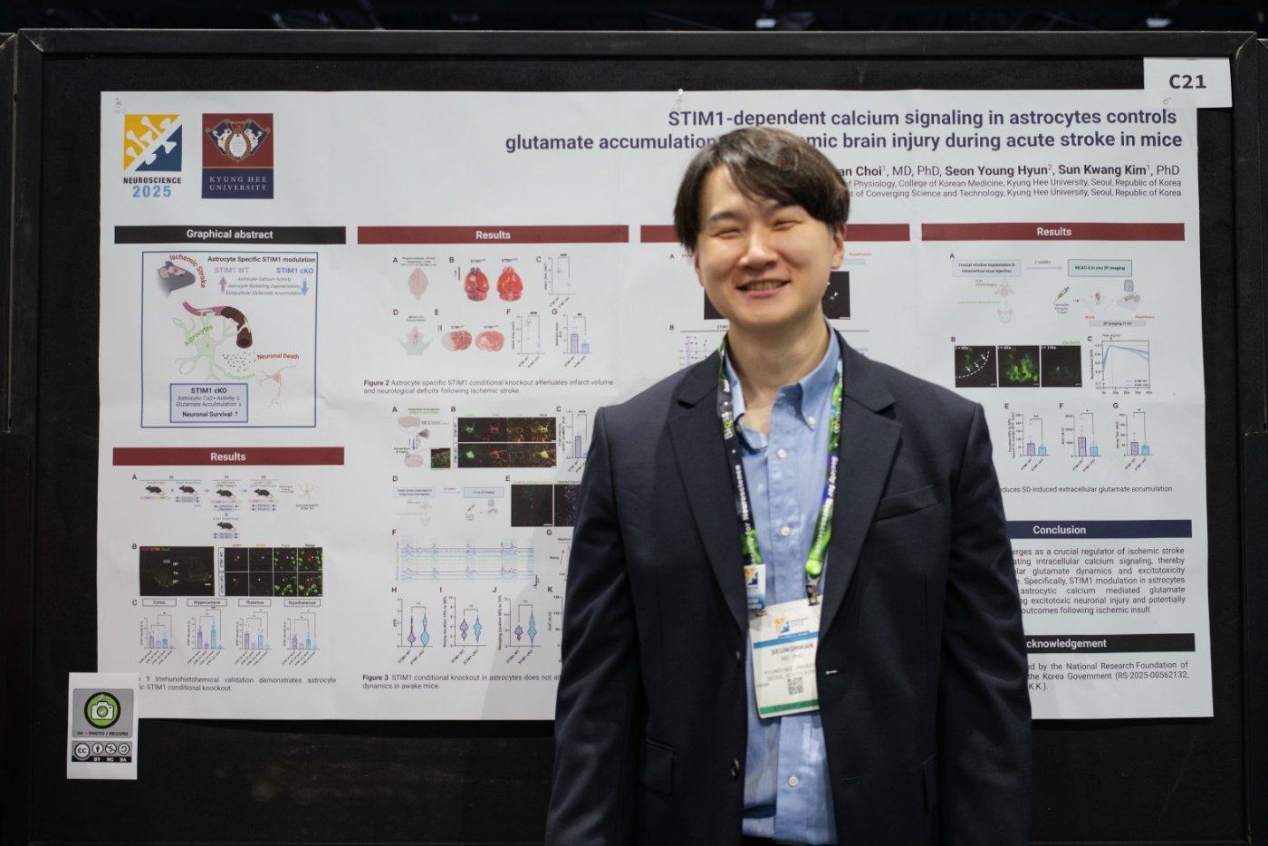 Poster presentation at Neuroscience 2025